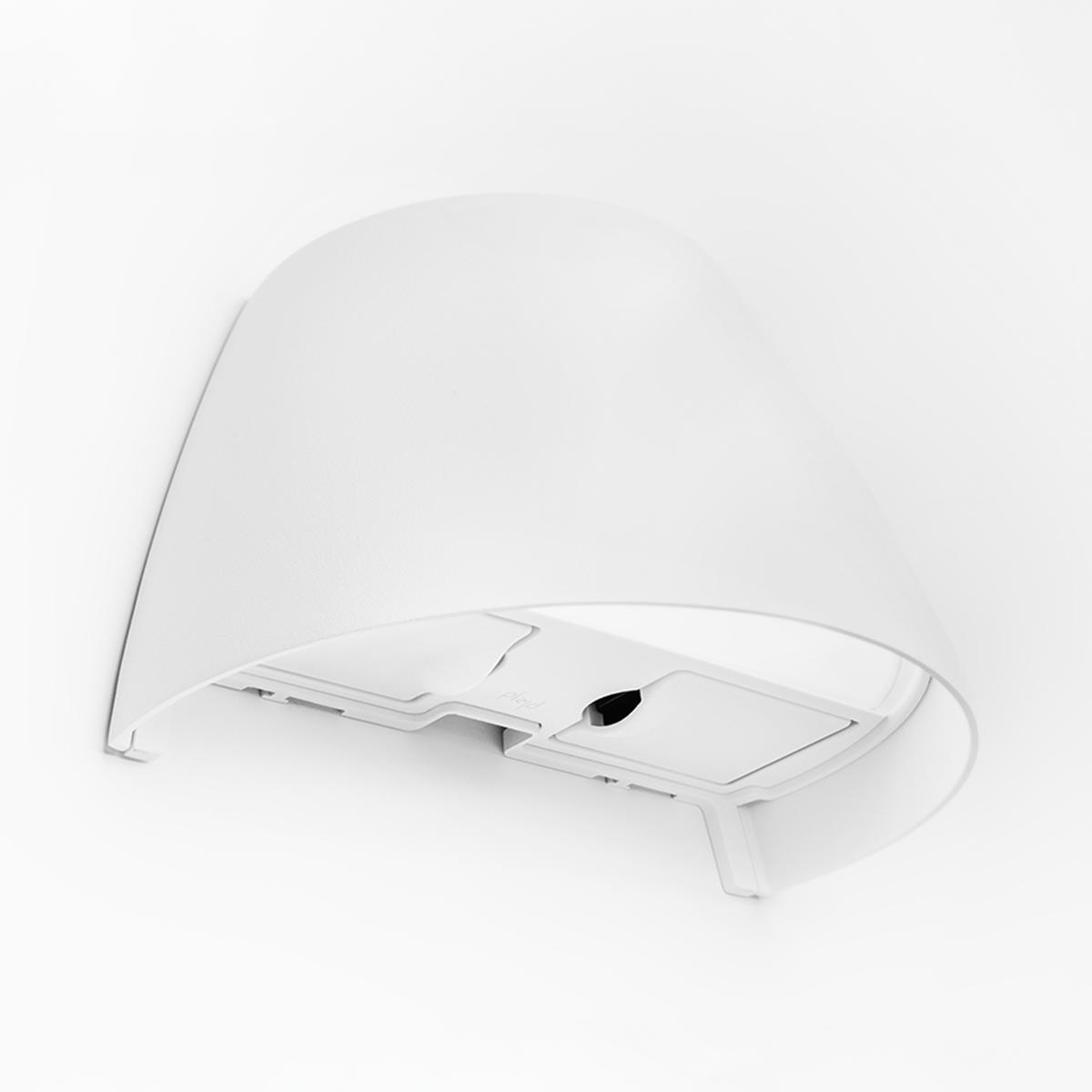 Väggarmatur, LED, OUT-02-U med eluttag, Plejd - VÄGGARMATUR PLEJD 13W 1000LM 2200-4000K VIT