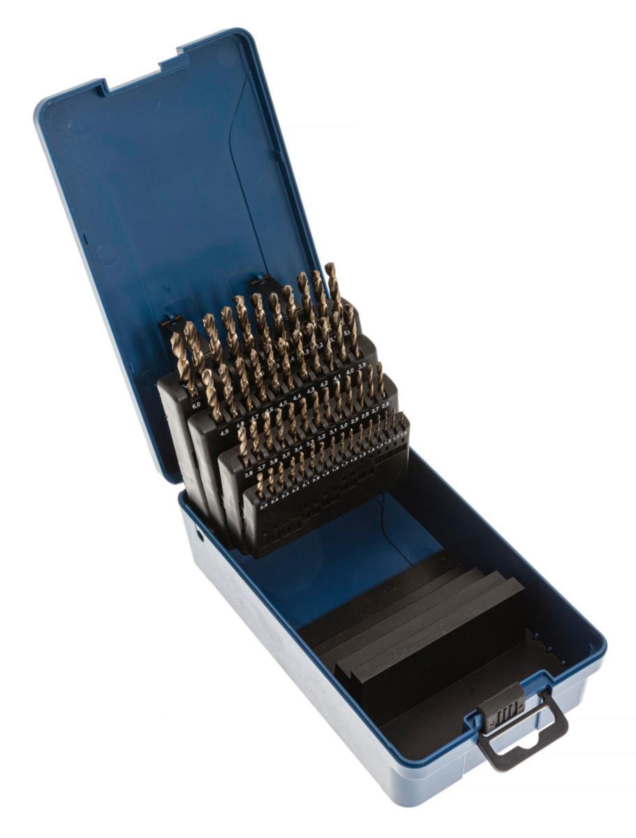 Borrsats Harlingen HSS-CO 1-6 mm 51 st - BORRSATS HSS COBALT, HARLINGEN 1-6MM 51ST