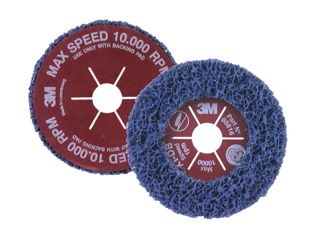 Grovrengöringsrondell 3M Scotch-Brite XT Purple - GROVRENGÖRINGSRONDELL 3M PURPLE XT-DB 115X22MM