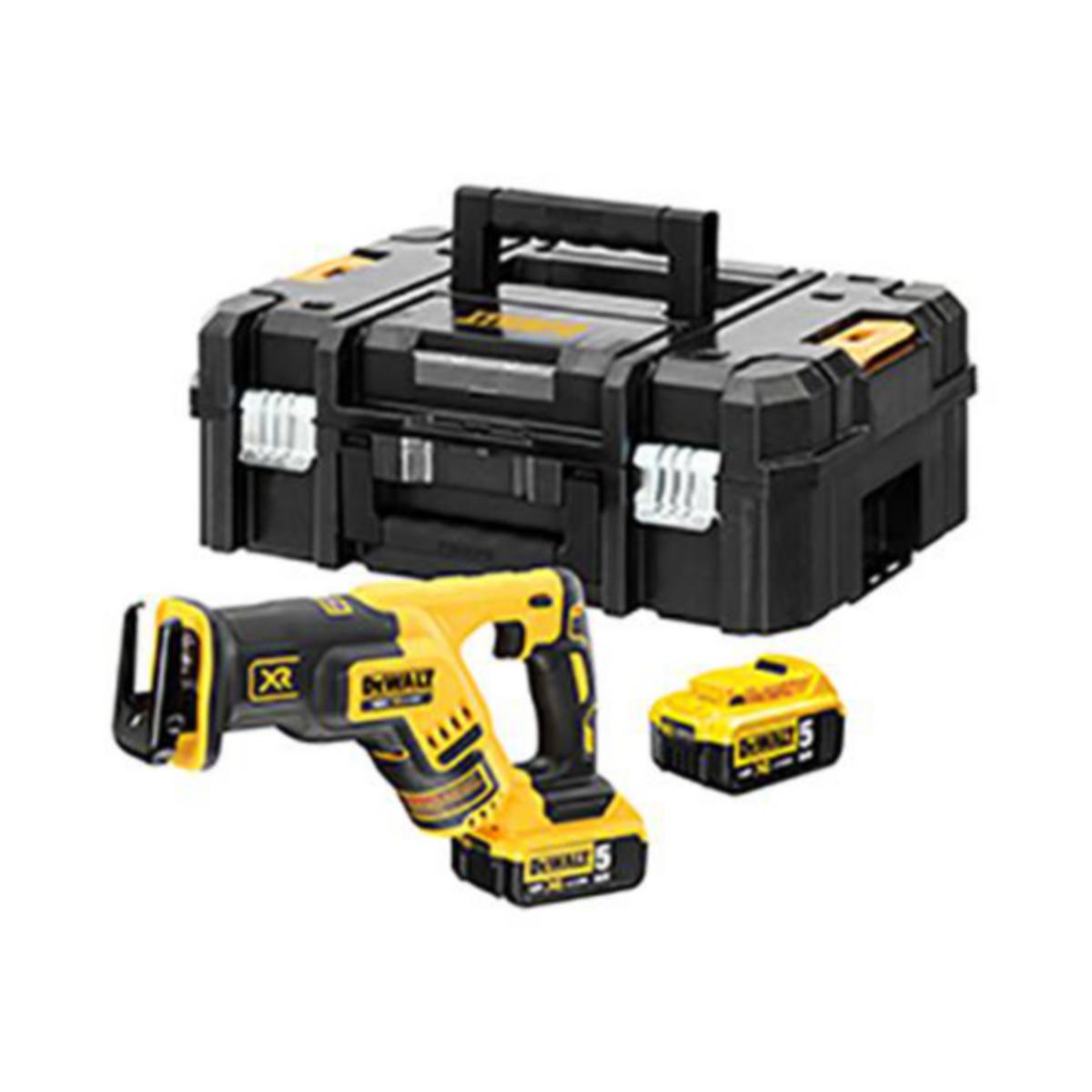 Tigersåg DEWALT DCS367P2 - TIGERSÅG DEWALT DCS367P2 18V 2X5.0AH