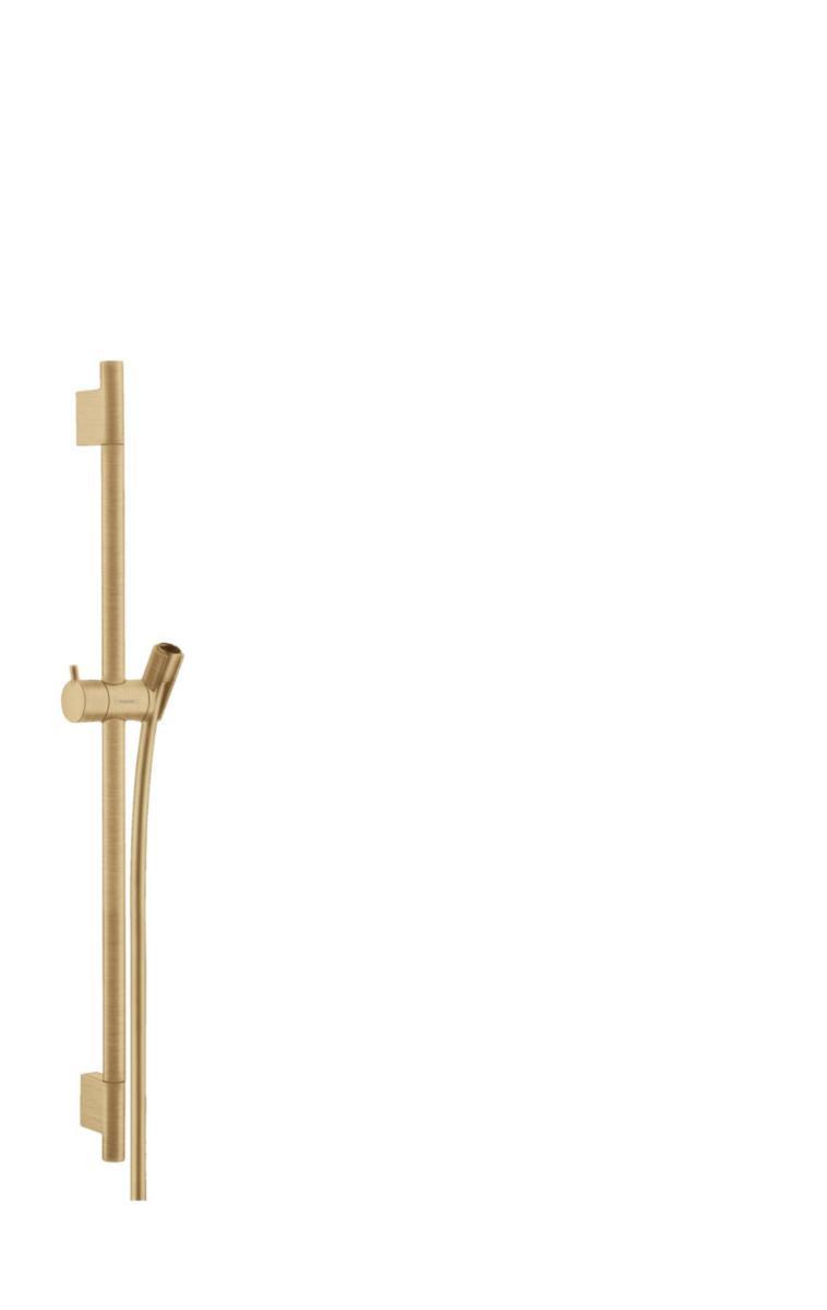 Duschstång Unica S Puro, Hansgrohe - HANSGROHE DUSCHSTÅNG/-SLANG UNICA S PURO, BORSTAD BRONS