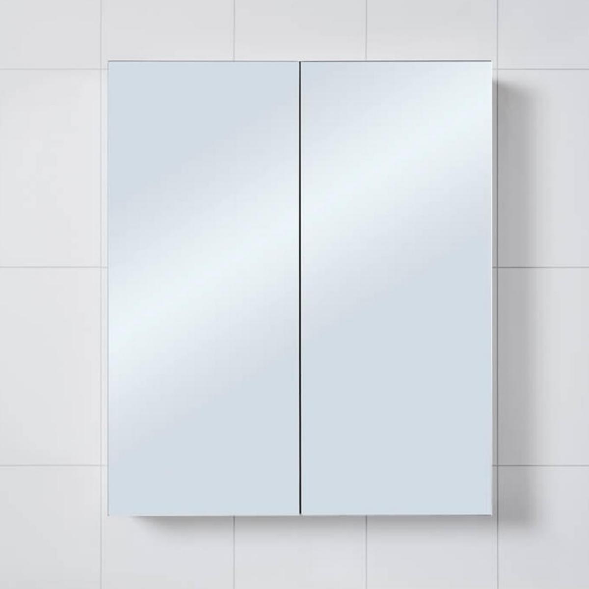 Badrumsskåp Skåform 6 Mirro/Cristallo - BADRUMSSKÅP SKÅFORM MIRRO 6 DUBBELSPEGLAR 550X650MM