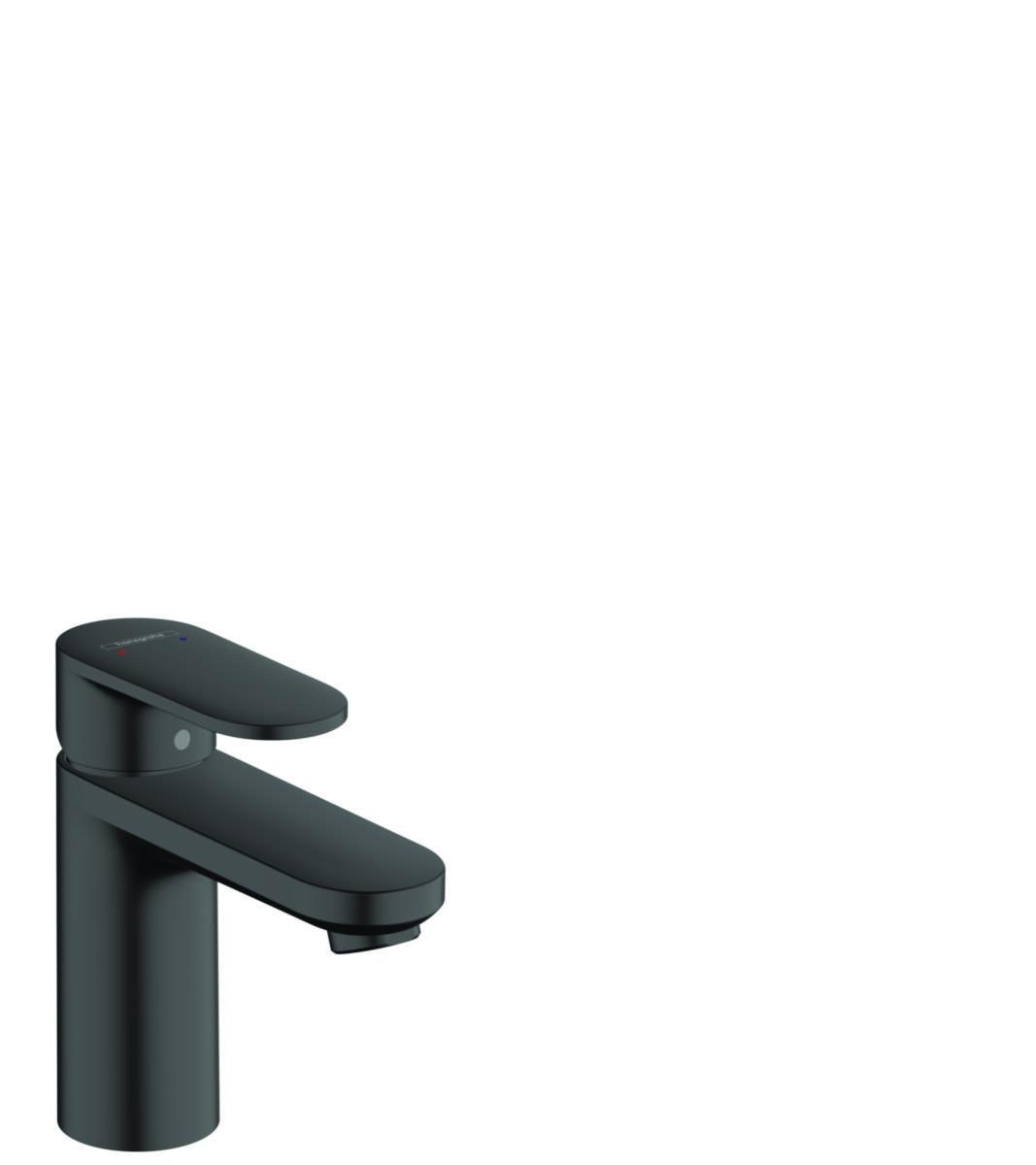 Hansgrohe Vernis Blend tvättställsblandare - HG VERNIS BLEND 100 TV.ST.BL. MATTSVART, U LYFTVENT 71580670