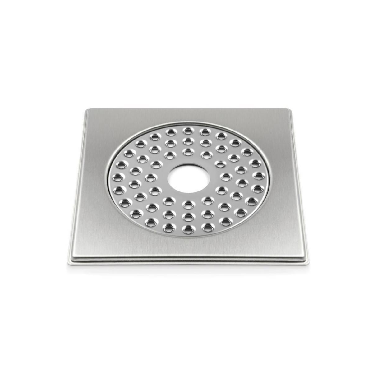 Klinkerram med urtag Ø150mm, Jafo - JAFO KLINKERRAM 200X200X7 MM AV RFR PLÅT, RFR SIL M URTAG
