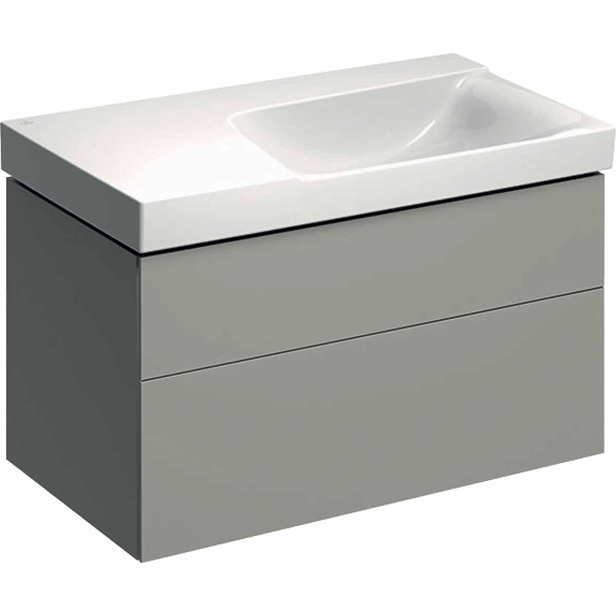 Underskåp Xeno² med 2 lådor, Geberit - GEBERIT XENO² UNDERSKÅP B88.H53.T46.2.GR/BE. 2 LÅD. HÖ