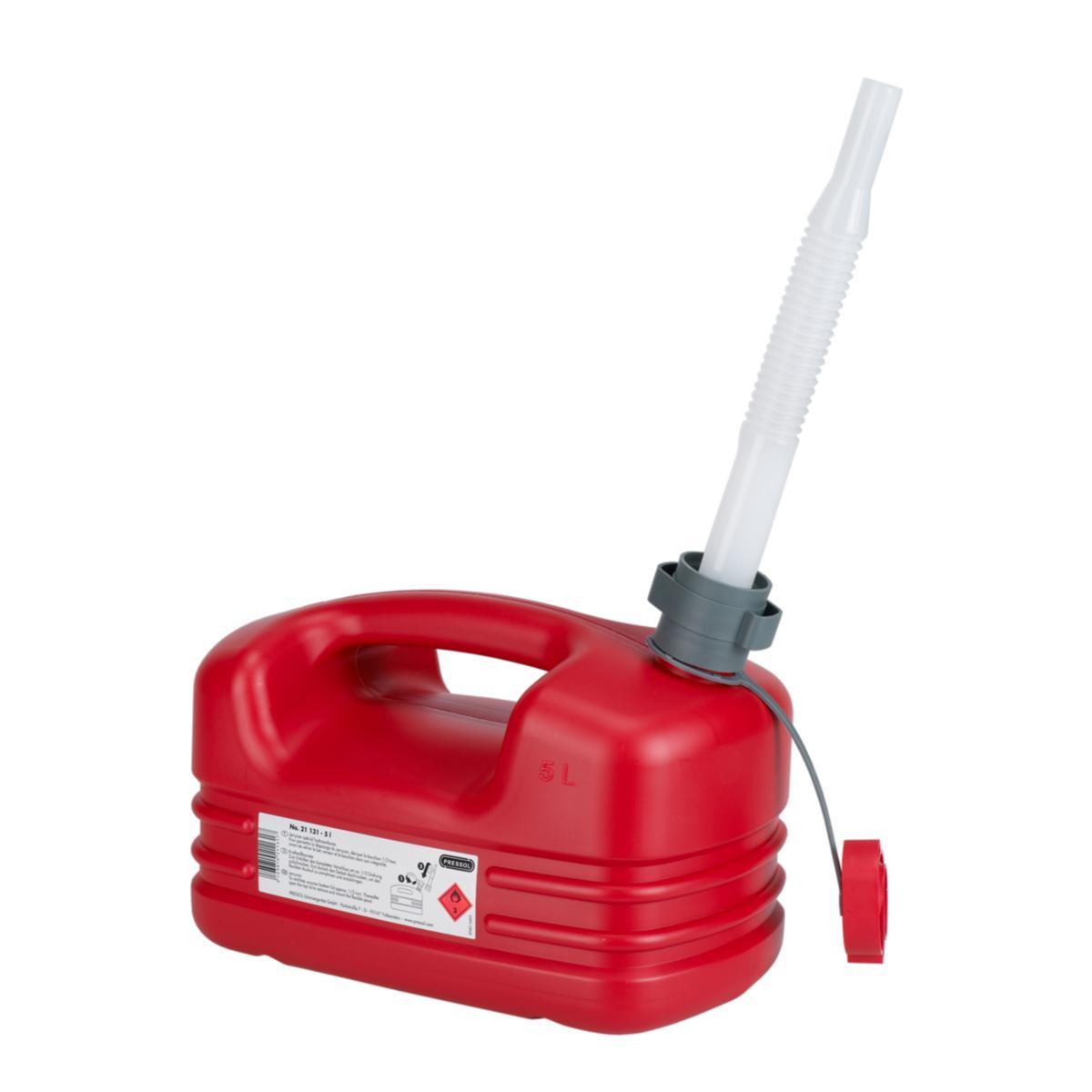 Bränsledunk Pressol - BRÄNSLEDUNK PRESSOL 5L PLAST RÖD 21131