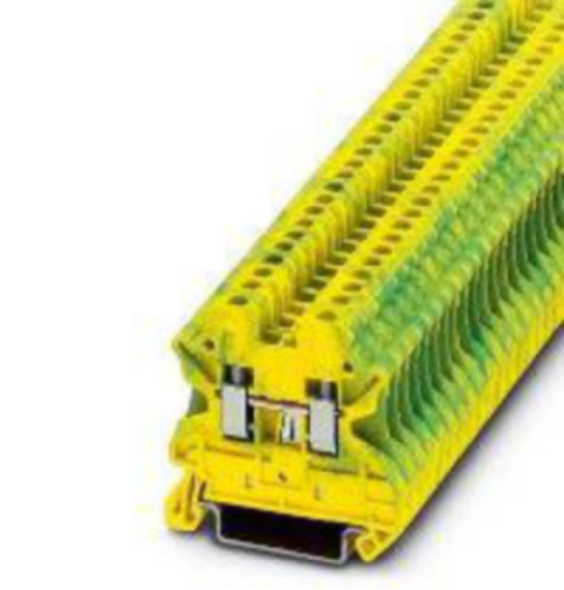 Jordningsplint UT - SKYDDSL PLINT UT 2,5MM2 UT 2,5-PE