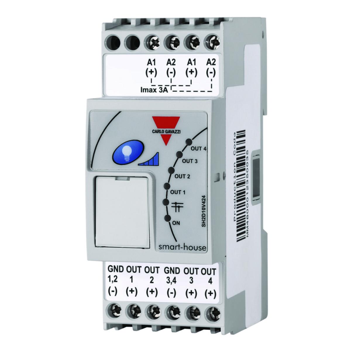 Smart House Dimmer 1-10V Carlo Gavazzi - DIMMER 1-10V SH SMART DUPLINE