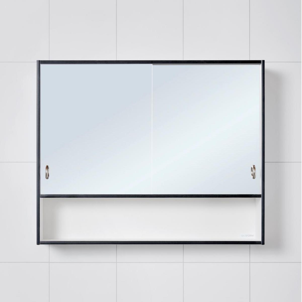 Badrumsskåp Skåform 2 Basic - BADRUMSSKÅP SKÅFORM BASIC 2 SPEGELSKJUTDÖRRAR 650X525MM