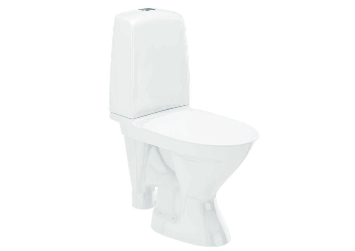 WC-stol Spira Rimfree 6270, Ifö - IFÖ SPIRA WC 6270 ROT ÖPPET S-LÅS, 4/2 L MJUK SITS, SKRUV