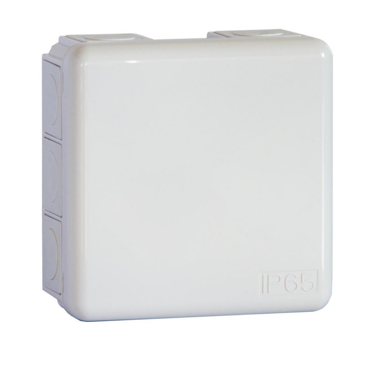 Kopplingsdosa U-56 Exxactvit med snäpplock Schneider - KOPPL DOSA U56 VIT KLICKL TOM IMT34128