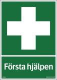 Nödskyltar "Första hjälpen"