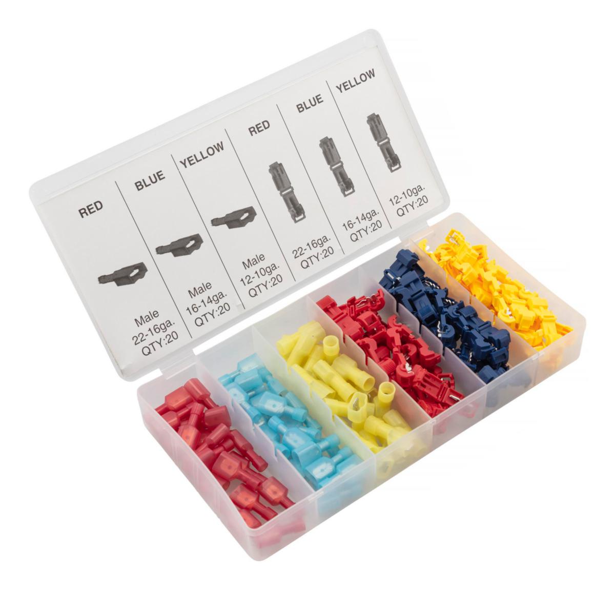 Kabelsko & skarvklämmesats VB - KABELSKO VB & SKARVKLÄMME- SATS 120PCS