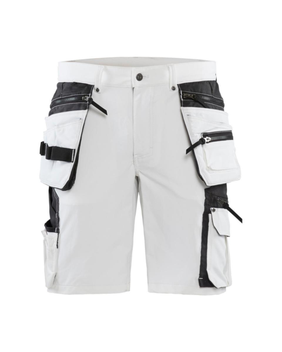 Målarshorts Blåkläder 1088-1645 - MÅLARSHORTS BLK 1088-1645 VIT MÖRKGRÅ C46