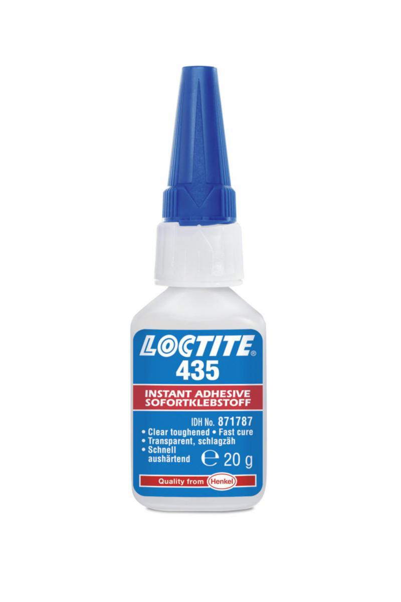 Cyanoakrylatlim Loctite® 435 - CYANOACRYLATLIM LOCTITE 435 20G TRANSP SNABBLIM