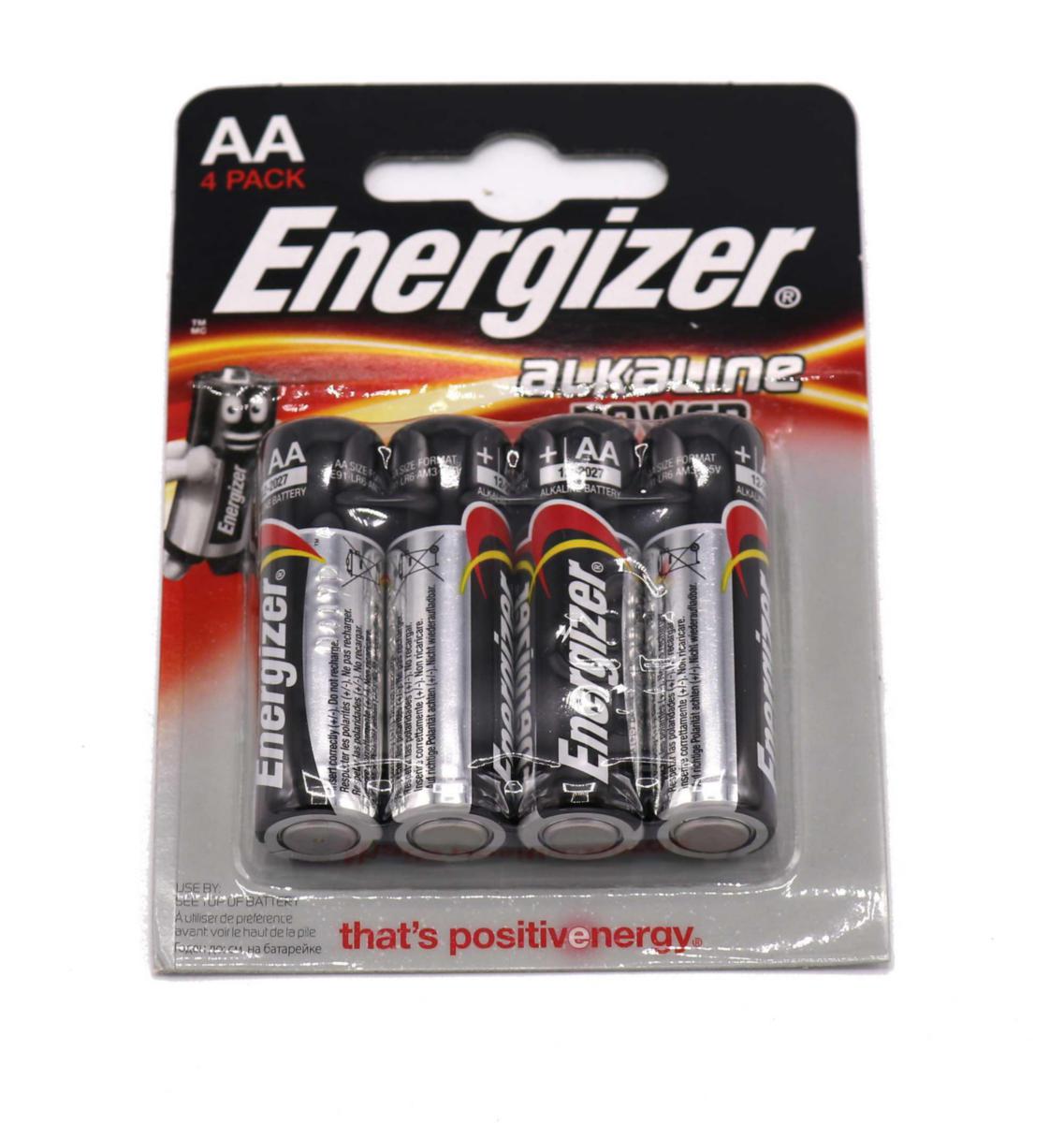 Batteri alkaline Power, AA/E91 - BATTERI ALKALINE POWER AA/E91 4-PACK