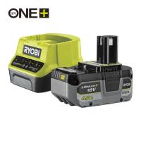 Batteri RYOBI One+ RC18120-140X 18V 1x4,0Ah m laddare