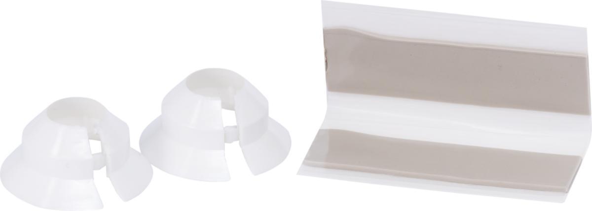 Täckbricka med tätning, Stosett - TÄCKBRICKA MED TÄTNING 12 VIT FÖR RÖR 12-12.5MM 2PACK