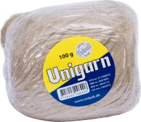 Lin häcklat, 100 gram/nystan, Unigarn