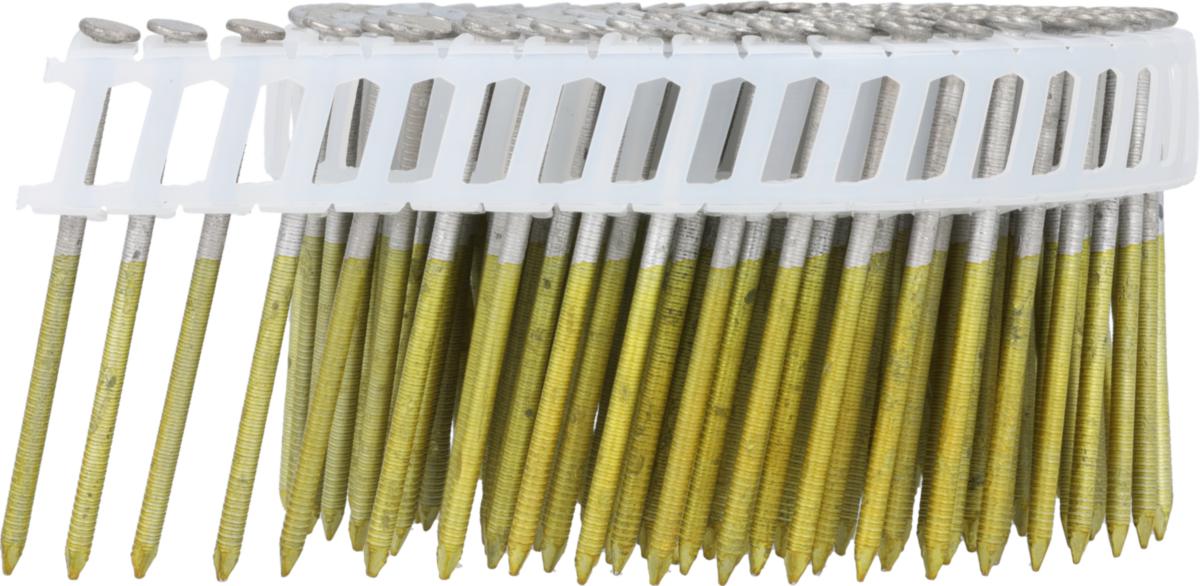 Rullbandad panelspik 16º varmförzinkad Senco - SPIK PLASTB SENCO+ VFZ 16° RING FLAT 2,8X47MM 1200ST