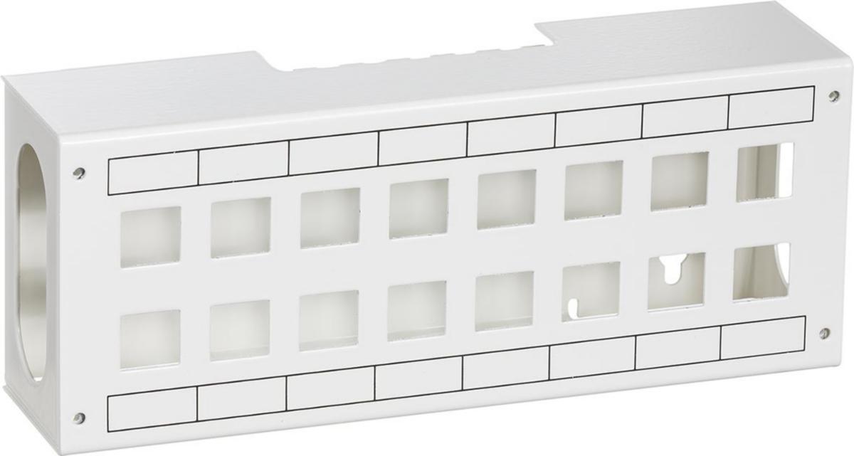 Patchbox 2 rader 16 portar, Actassi - PATCHBOX 2R 16 PORTAR VIT 2 RADER 16 PORTAR