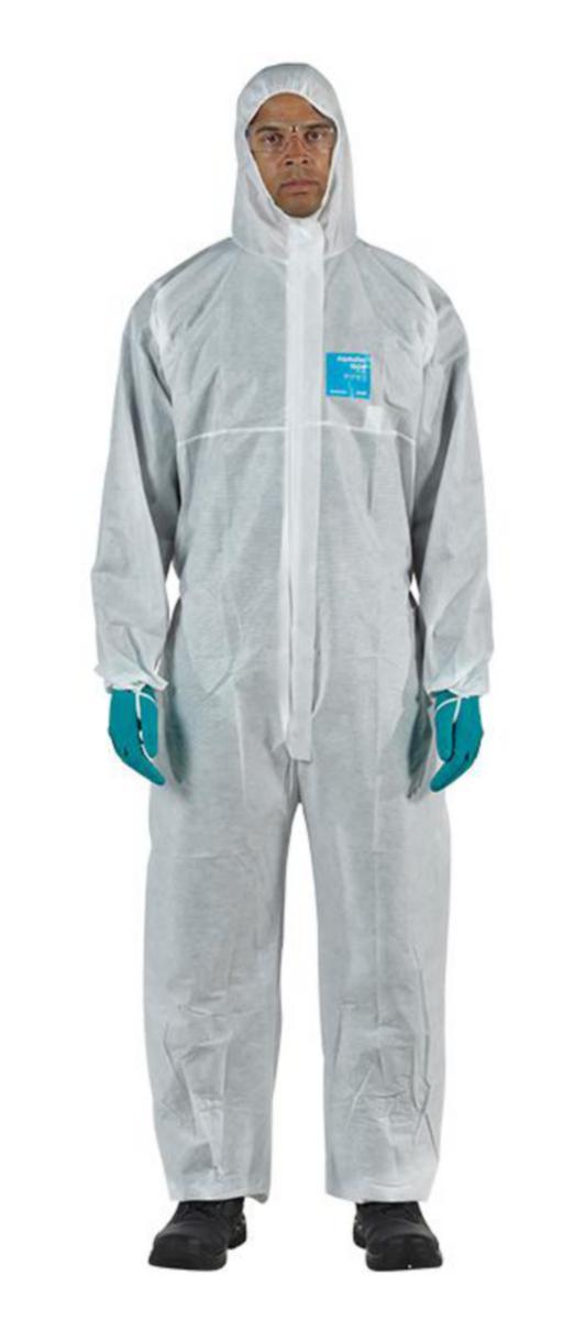 Korttidsoverall AlphaTec® 1500 Plus (tidigare Microgard) - KORTTIDSOVERALL MICROGARD 1500 PLUS VIT STL XL