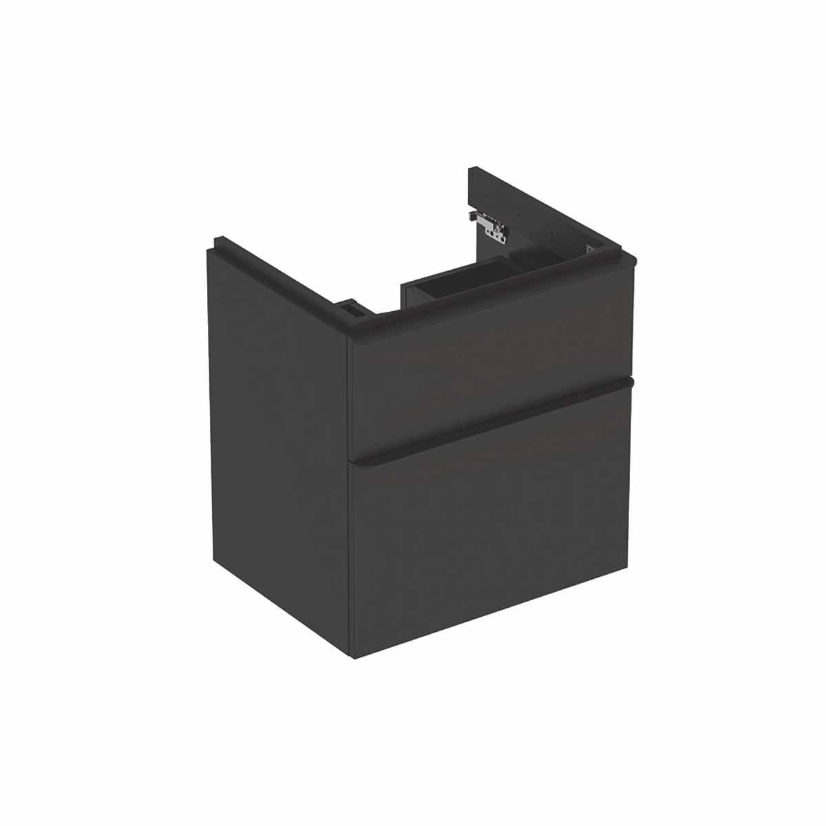 Underskåp Smyle Square med 2 lådor, Geberit - GEBERIT SMYLE SQUARE UND.SKÅP B58.4.H61.7.T47. LAVA .2 LÅDOR