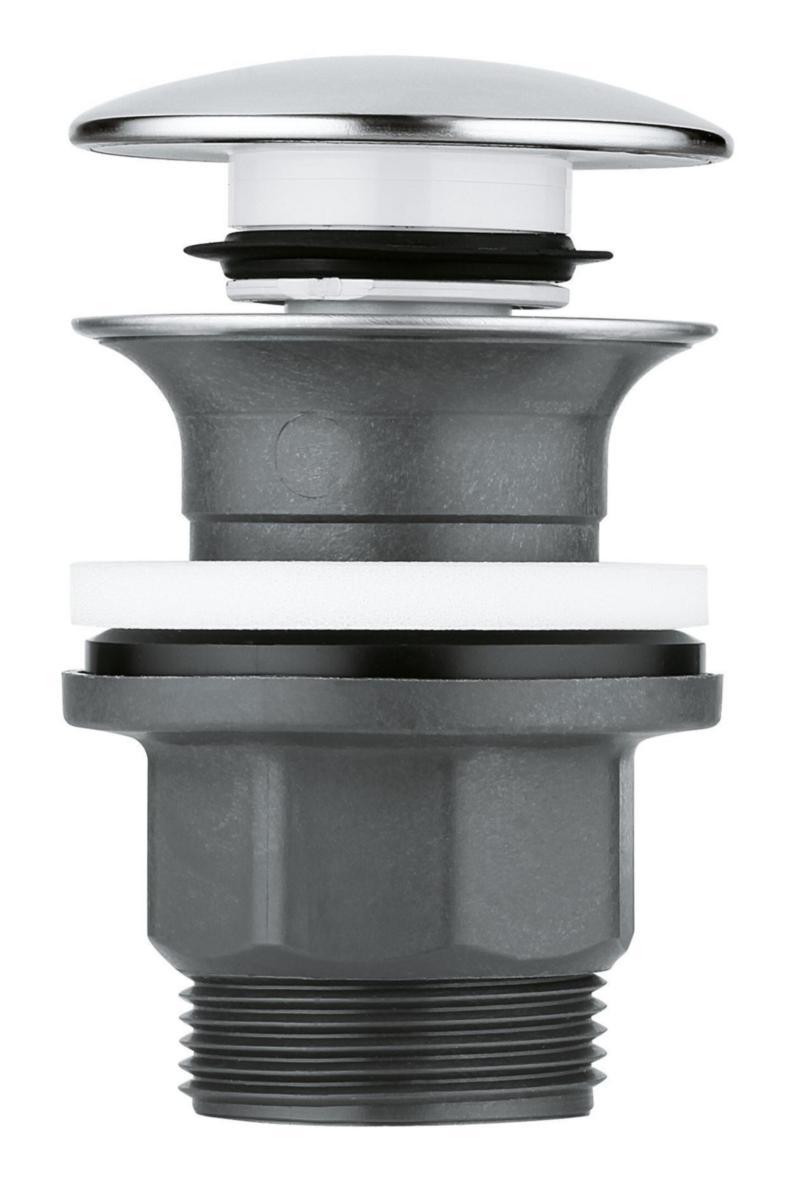 Bottenventil ventilsats med pop up-ventil, Grohe - GROHE POP-UP VENTIL KPL"CLICK" 40824000