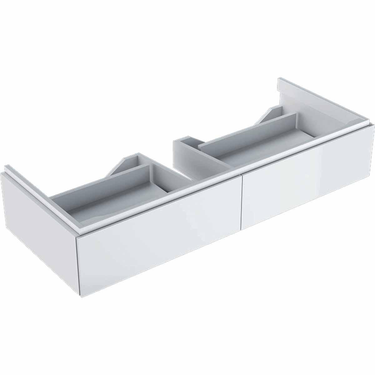 Underskåp Xeno² med 2 lådor, Geberit - GEBERIT XENO² UNDERSKÅP B117.4.H22.T46.2. VIT .2 LÅDOR