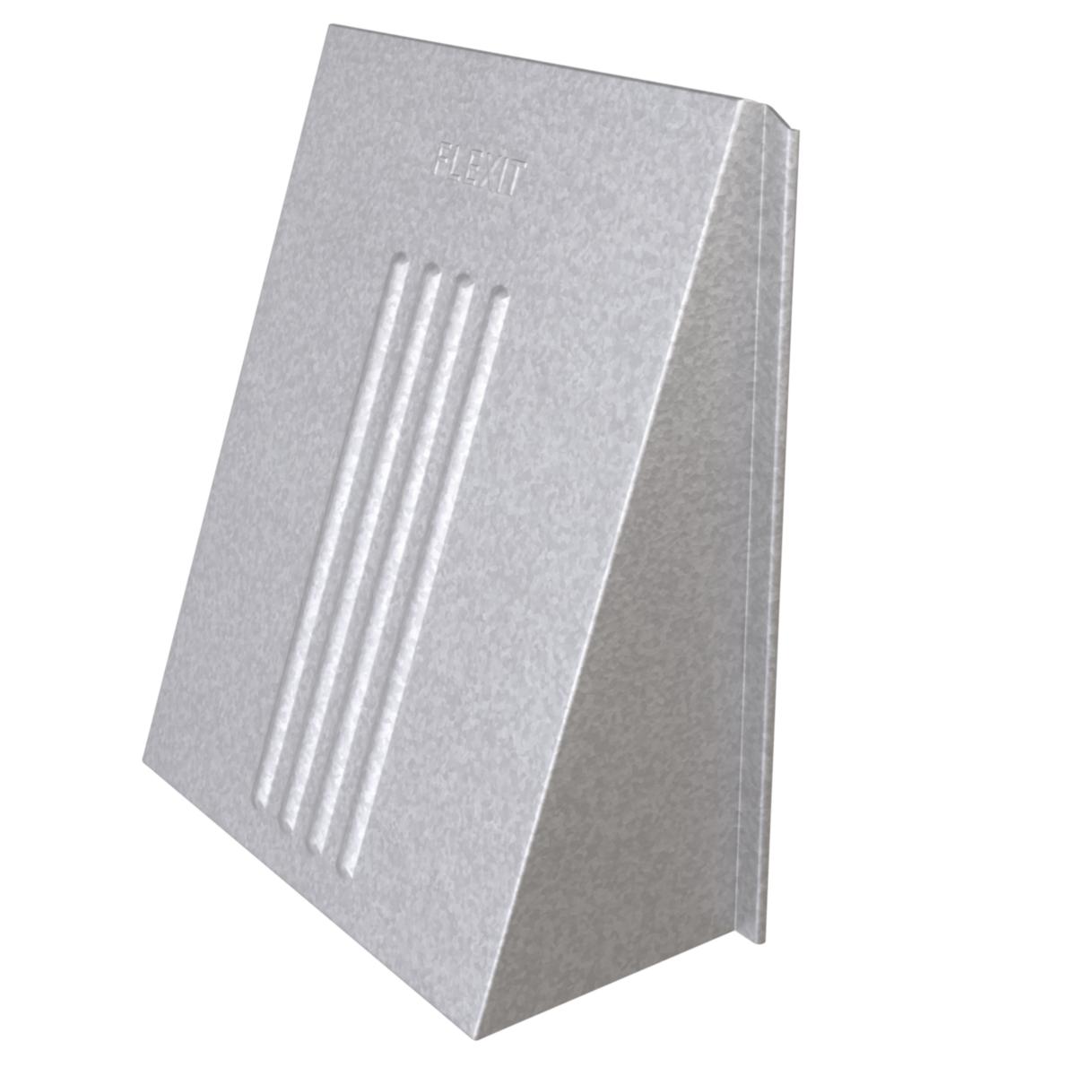 Stormkåpa, stål, utan ram, Flexit - STORMKÅPA UTAN RAM 6"X6" STÅL 02312 FLEXIT