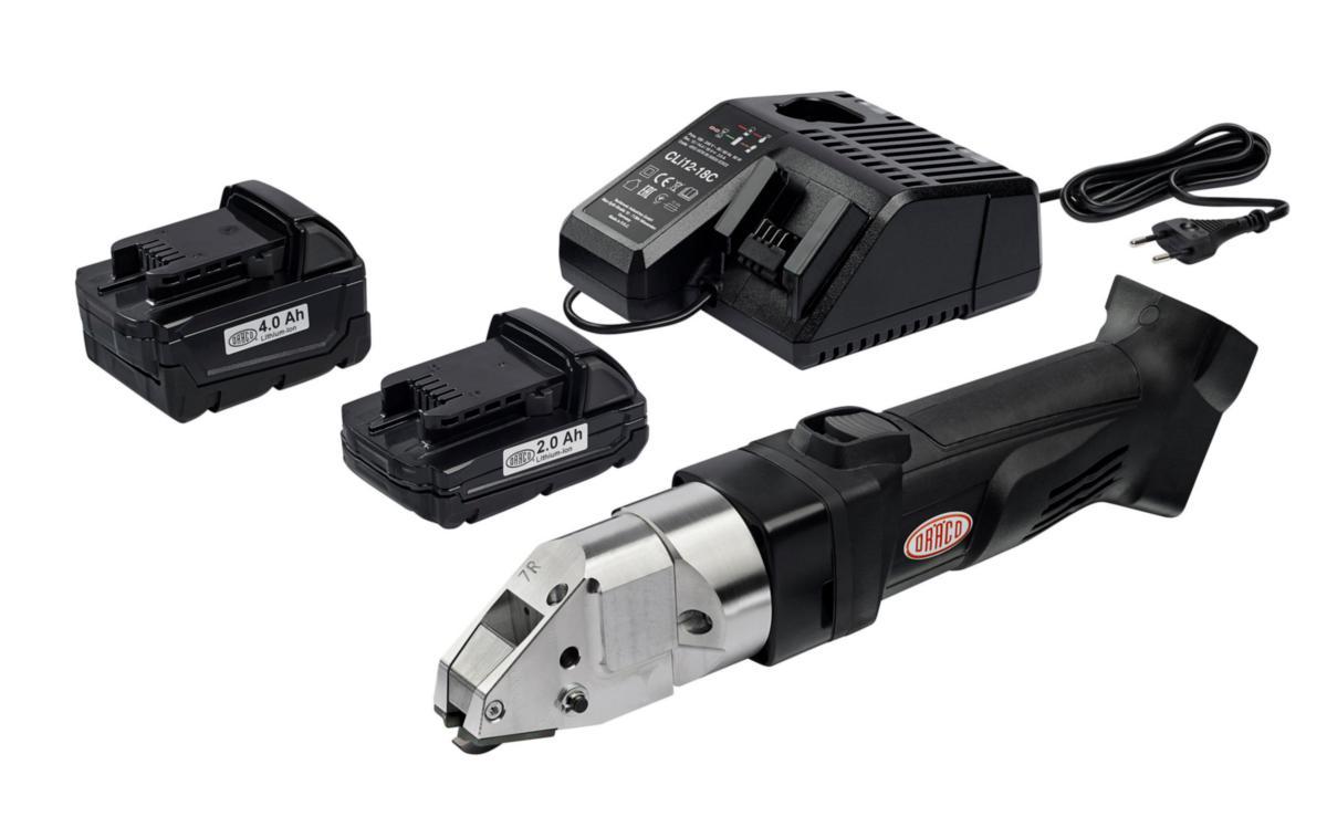 Radiesax Dräco AK3514-7R 2.0/4.0 Ah - RADIESAX DRÄCO AK3514-7R 18V LI-ION 2,0A+4,0A 630803