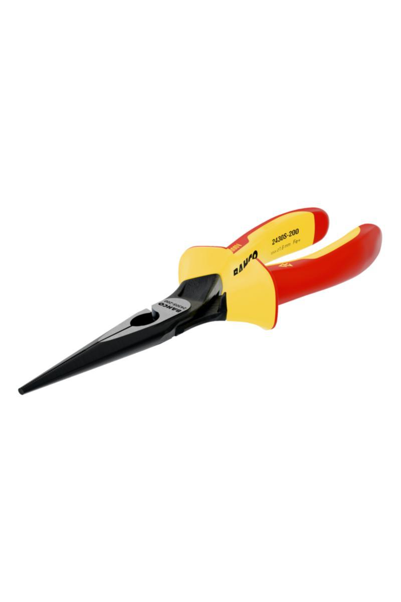 Spetstång Bahco 2430S 1000V - SPETSTÅNG BAHCO RAK 2430S-200 200MM VDE ISOL