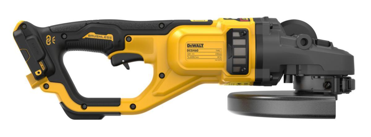 Vinkelslipmaskin DEWALT DCG460N SOLO - VINKELSLIP DEWALT DCG460N-XJ 54V XR 230MM VINKELSLIP, SOLO