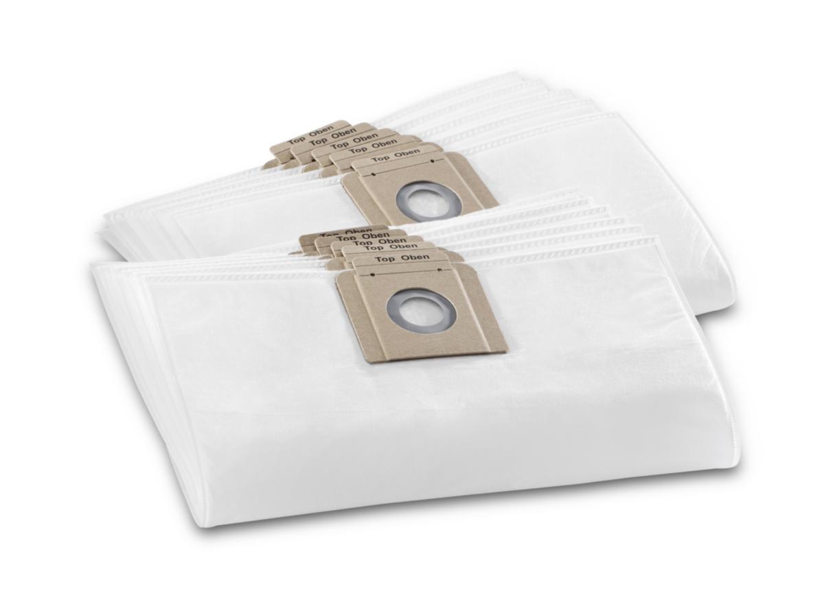 Filterpåsar Kärcher för T 10/1 & T 12/1 - FILTERPÅSAR KÄRCHER T10/T12 FLEECE 10-PACK