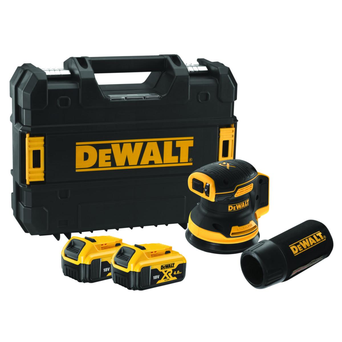 Excenterslipmaskin DEWALT DCW210P2 - EXCENTERSLIP DEWALT DCW210P2 18V, 125MM, 2X5.0AH