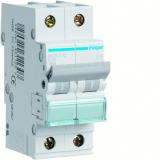 Minibrytare 2 pol typ C, MCN2, 6kA