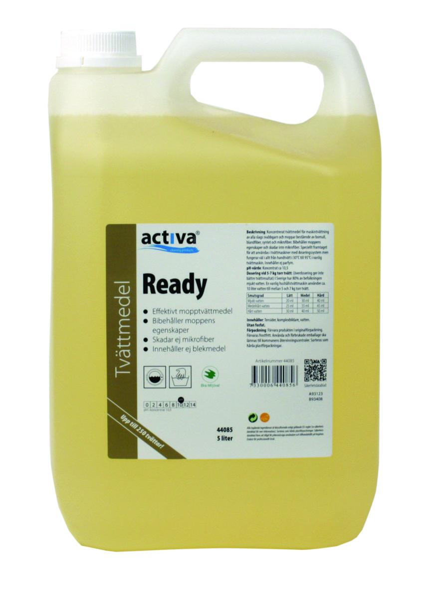 Mopptvättmedel Activa Ready - MOPPTVÄTTMEDEL ACTIVA READY 5 LITER