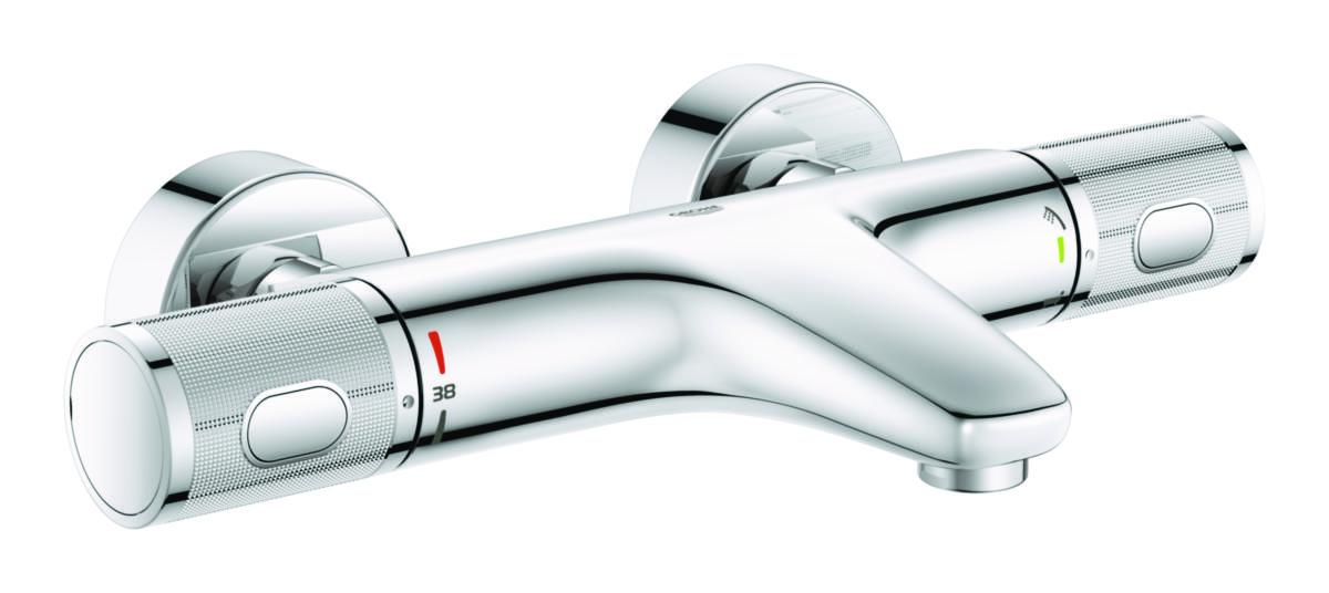 Kar-/duschblandare Precision Feel, Grohe - GROHE KAR-/DUSCHBLANDARE FEEL TERM, 150C/C KROM