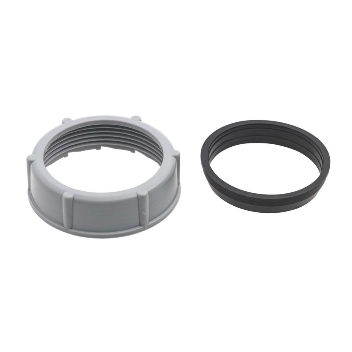 Ringmutter med packning 50mm, Contura - CONTURA RINGMUTTER MED KONAD PACKNING. PASSAR Ø50MM RÖR