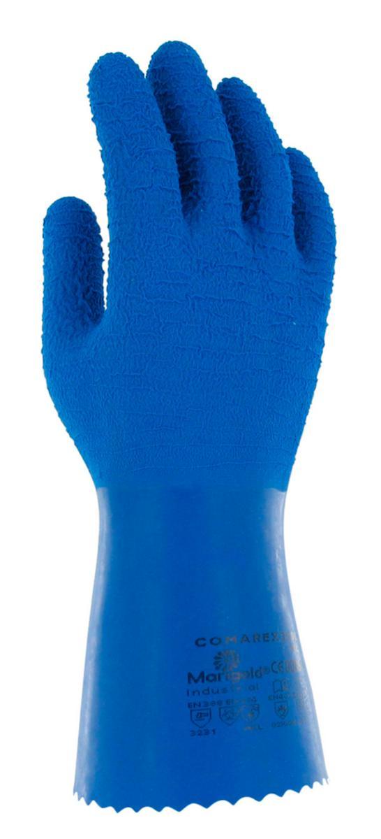 Kemskyddshandske Ansell 62-401 - HANDSKE ANSELL 62-401 LATEX BL 320 MM 1,35MM STL 7