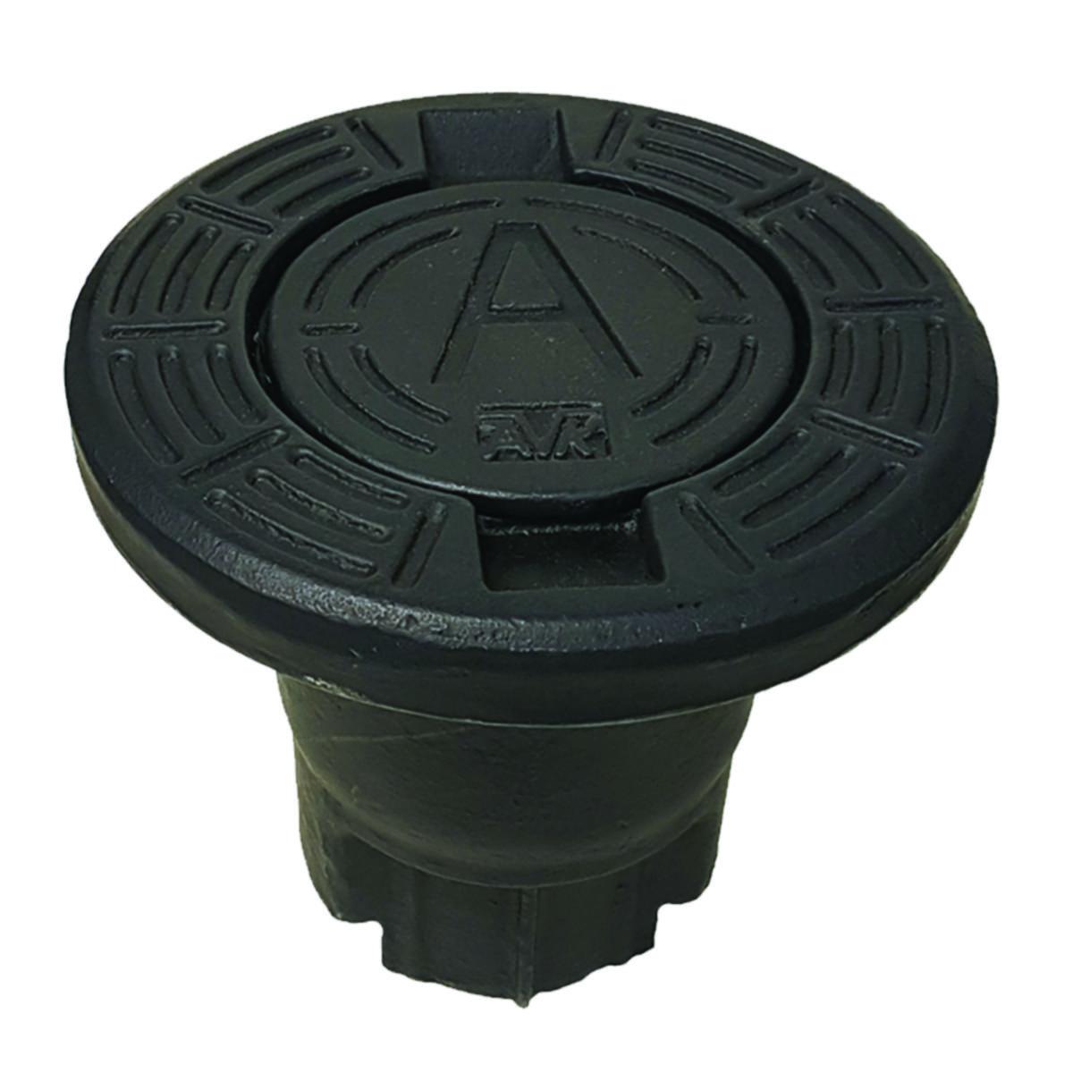 Ventilbetäckning, rund med runt lock A - AVK SERVIS-/SLUSSBETÄCKNING 210MM RUND RAM. RUNT LOCK (A)
