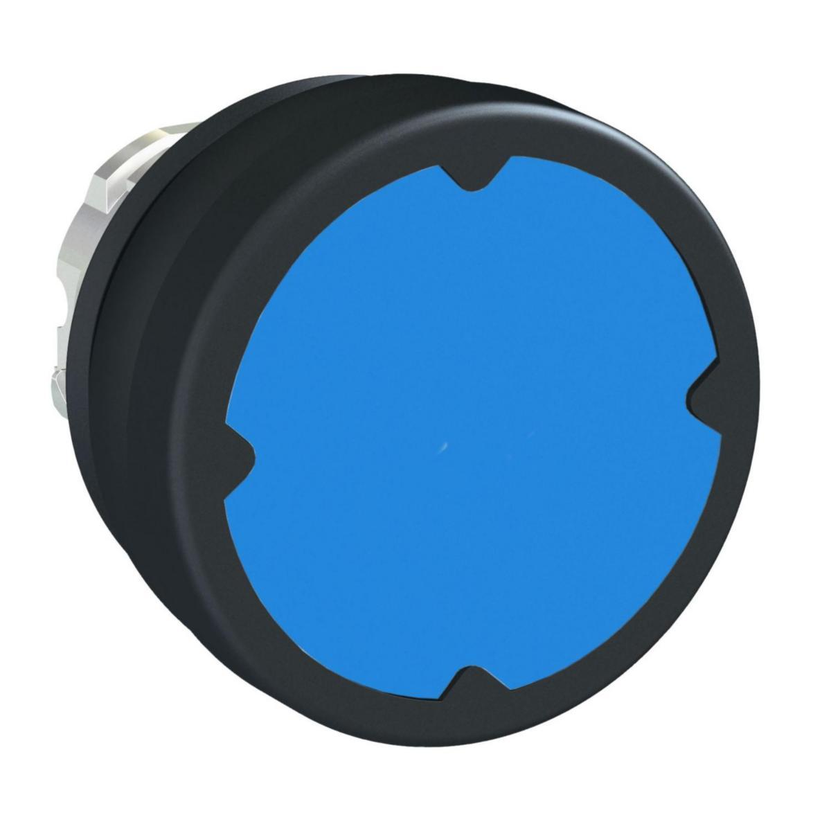 Tryckknapp för tuff miljö ZB4BC - TRYCKE BLÅ DIA.37MM ZB4BC680