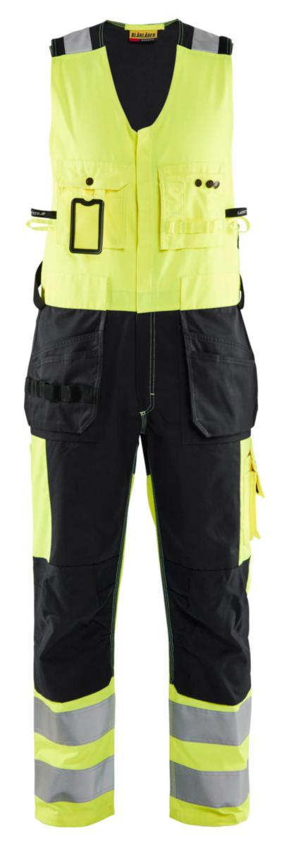 Västbyxa Blåkläder 2653-1804 - VÄSTBYXA BLK 2653-1804 GUL/SVART VARSEL KL2 STL D100