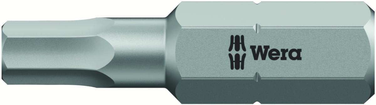 Bits Wera 840/1 Z insex - BITS WERA 840/1 Z SW2,0 LÄNGD 25MM