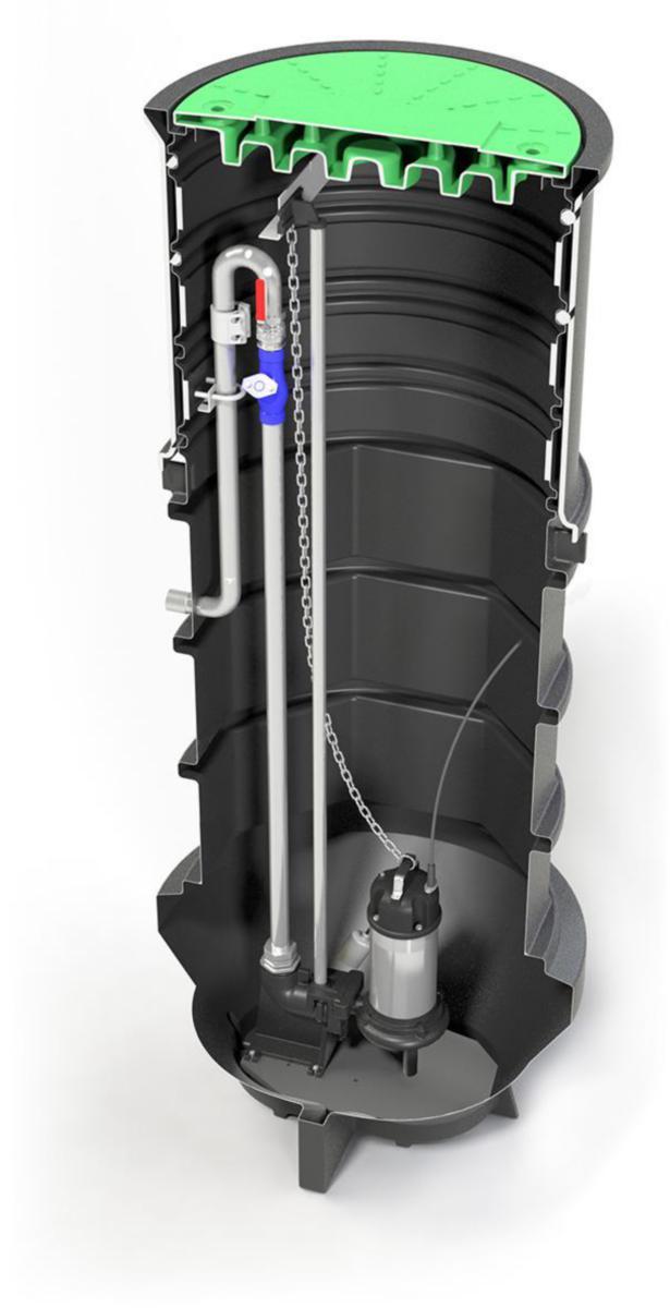 Pumpstation Kompus PS900-1, Baga - PUMPSTAT KOMPUS PS900-1 GD20A BAGA