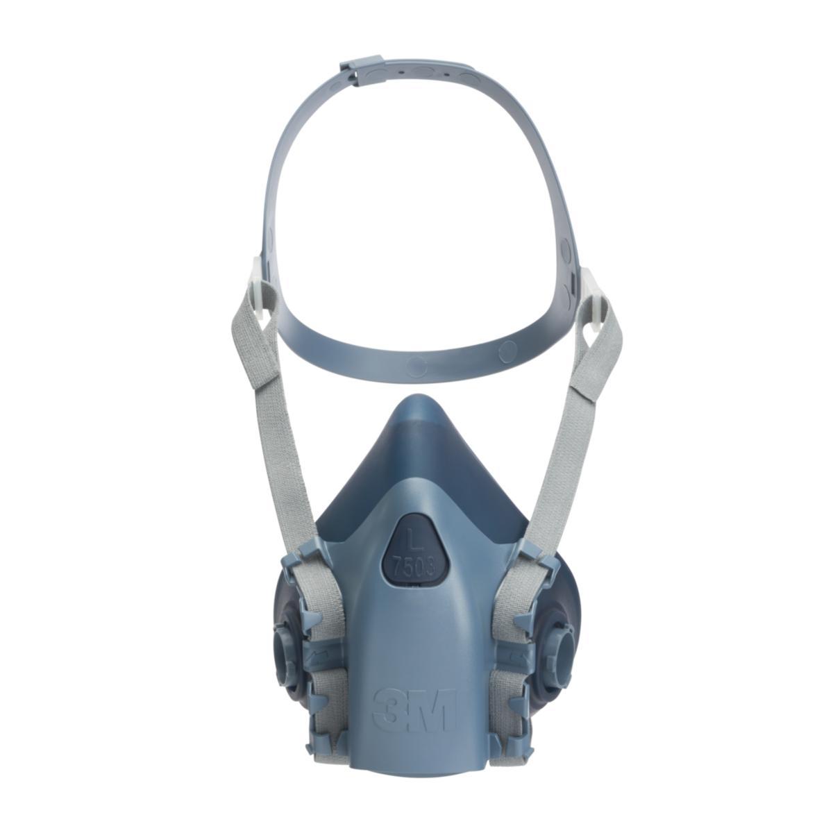 Halvmask 3M 7500-serien - MASKSTOMME HALVMASK 3M 7503 STL L