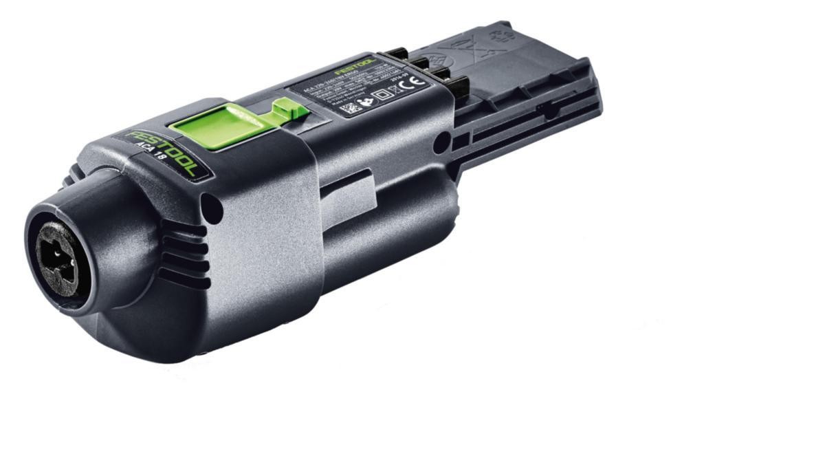 Nätadapter Festool ACA 220-240/18V Ergo - NÄTADAPTER FESTOOL ACA 230/18V HYBRIDDRIGT FÖR BATTERISLIPAR