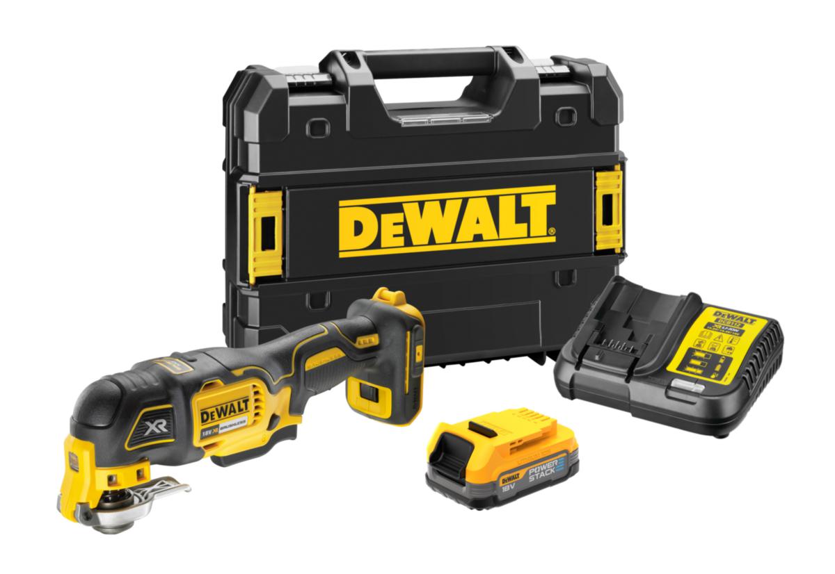Multiverktyg DEWALT DCS356E1T - MULTIVERKTYG DEWALT DCS356E1T 18V XR, 1 X POWERSTACK, TSTAK