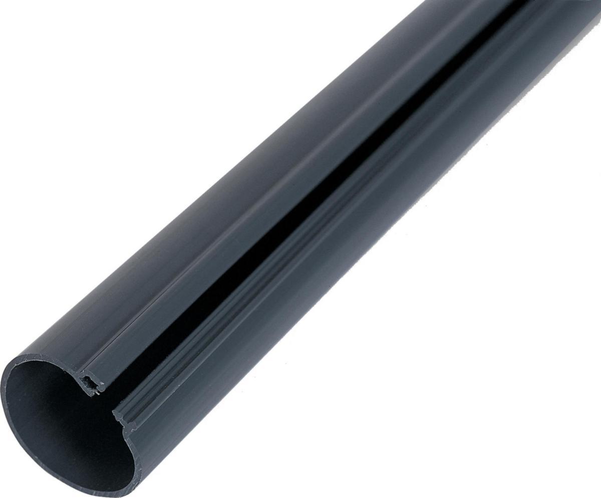 Stolprör SRN - STOLPRÖR SRN 39/35 SVART 1,7m SLITSAT