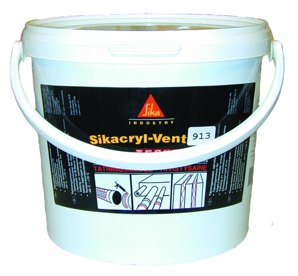 Tätningsmedel, Sikacryl-Vent / Vent 913 - FOGMASSA SIKACRYL-VENT 913 SIKA GRÅ 5L